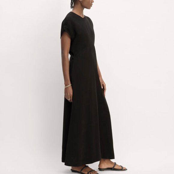 The TENCEL™ Short-Sleeve Midi Dress - Picture 3 of 5